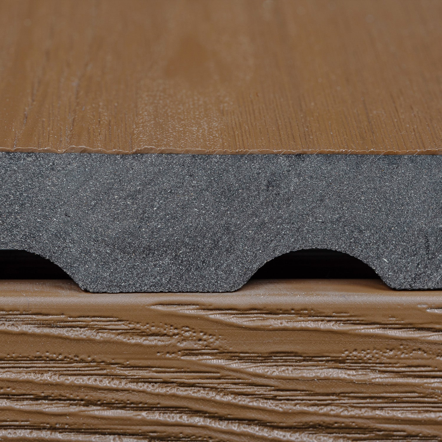 capped composite decking boards