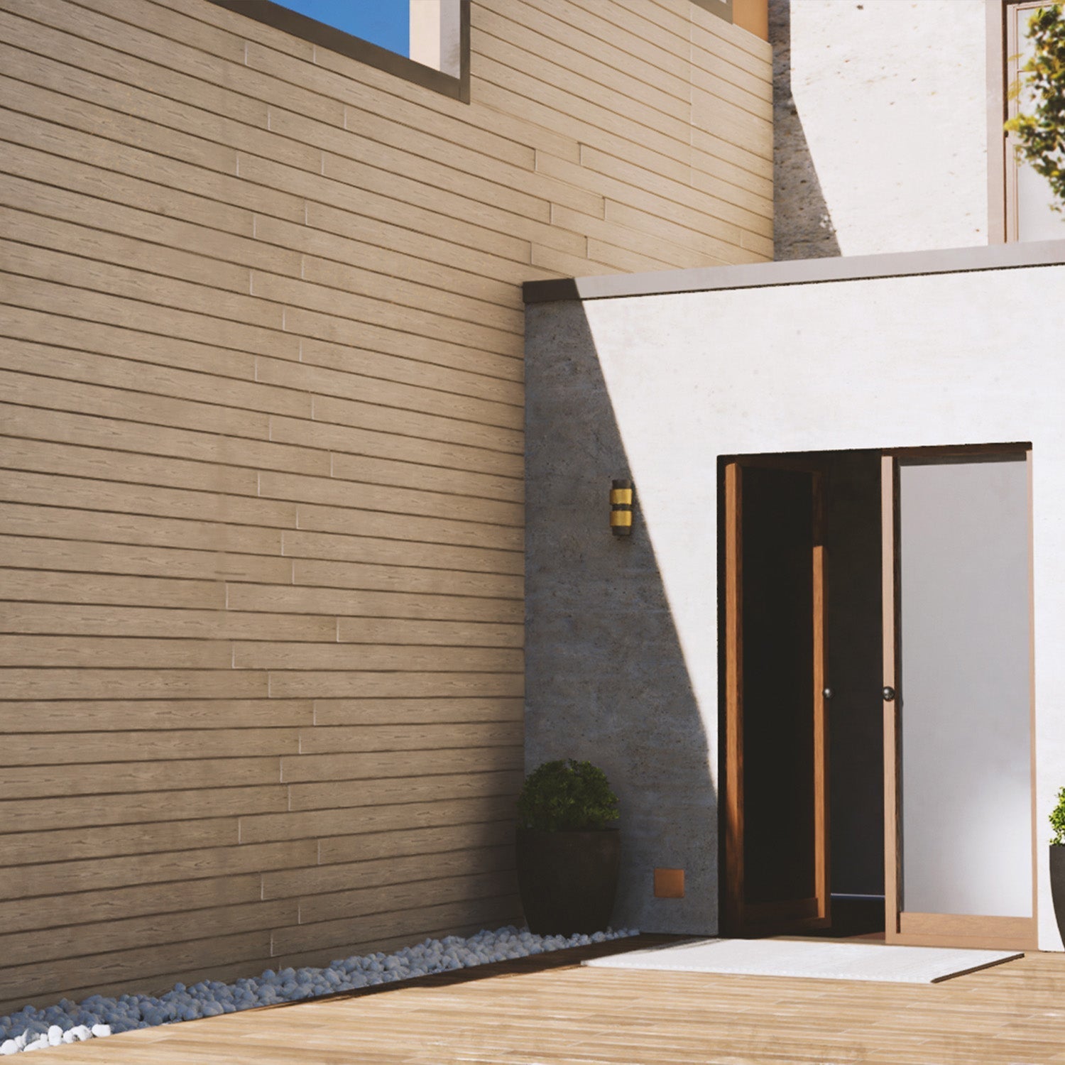 composite cladding house