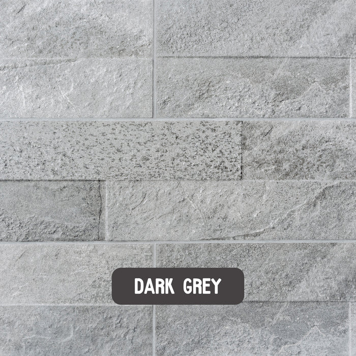 milan porcelain cladding dark grey