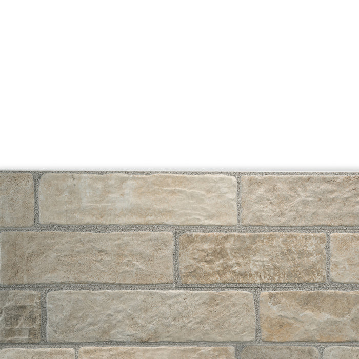 Sena porclain cladding, matching cladding and paving
