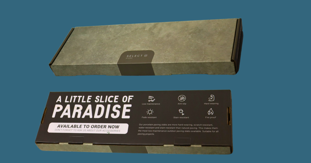 Paving sample box