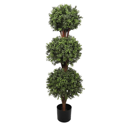 Artificial Buxus Triple Ball Tree