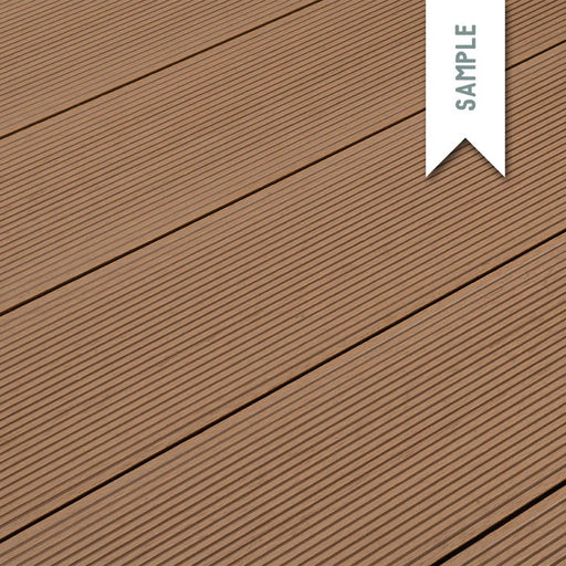 composite decking free sample classic teak