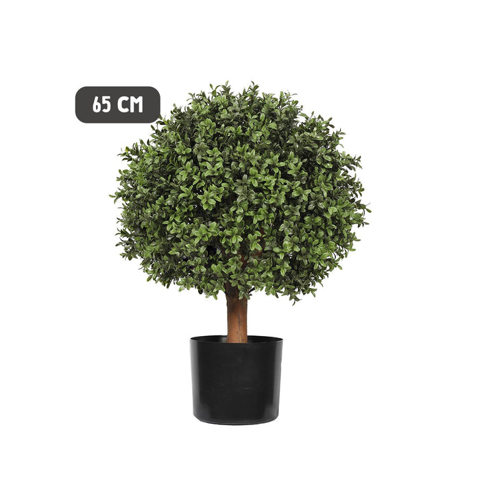 Artificial Buxus Ball Tree - Short Trunk