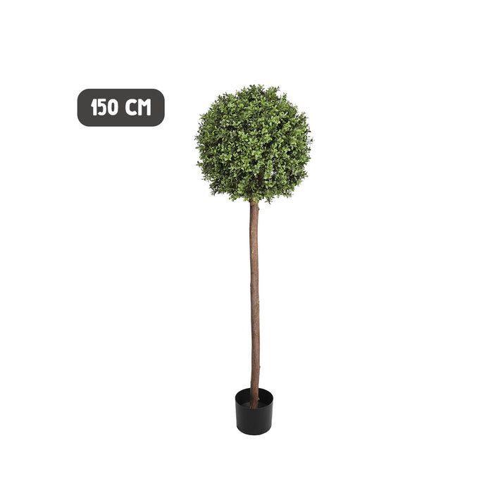 Artificial Buxus Ball Tree - Long Trunk