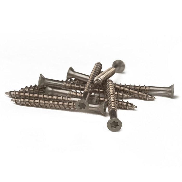 composite decking colour match screws