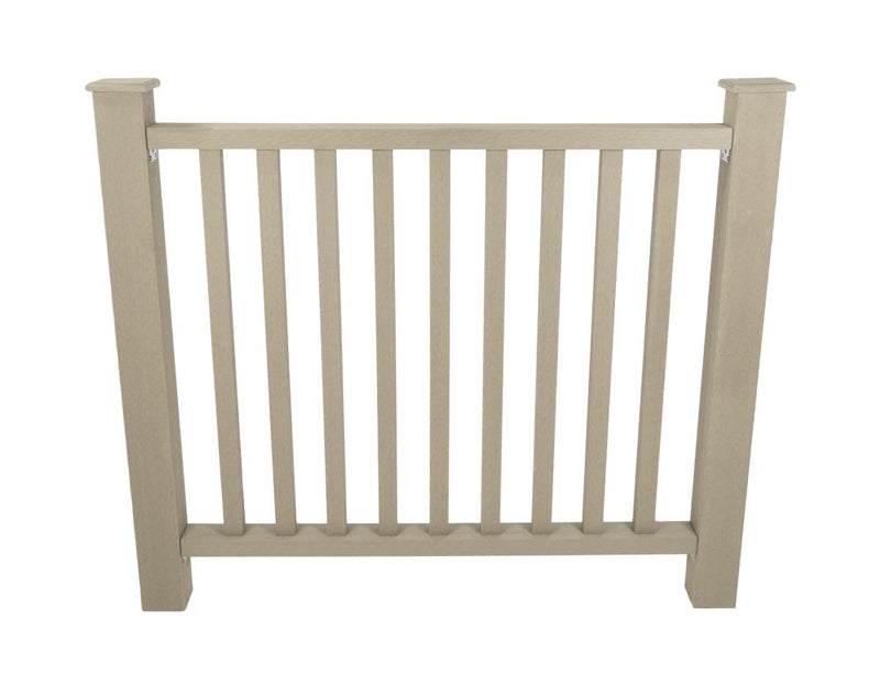 Composite balustrade set, antique