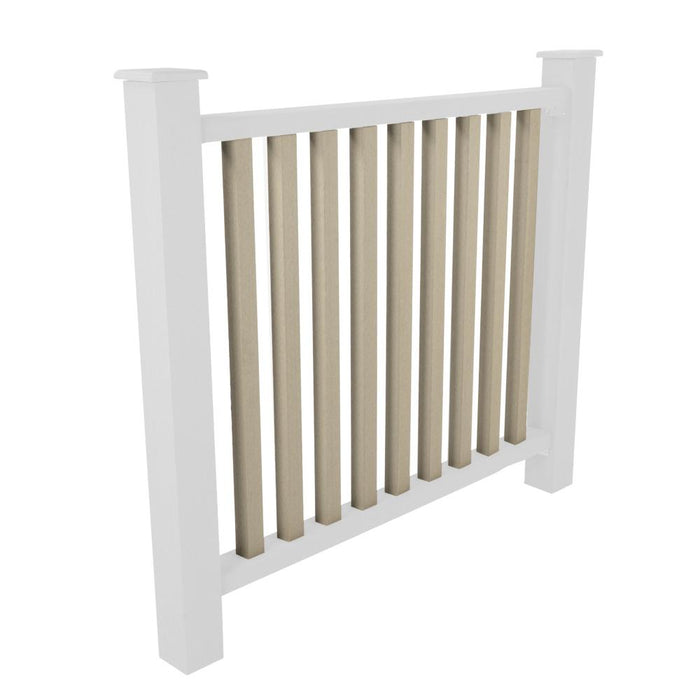 Composite balustrade spindle, antique