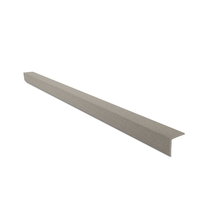composite decking corner trim classic light grey