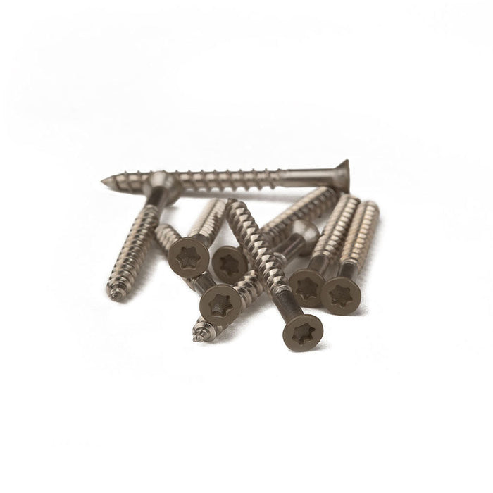 composite decking colour match screws