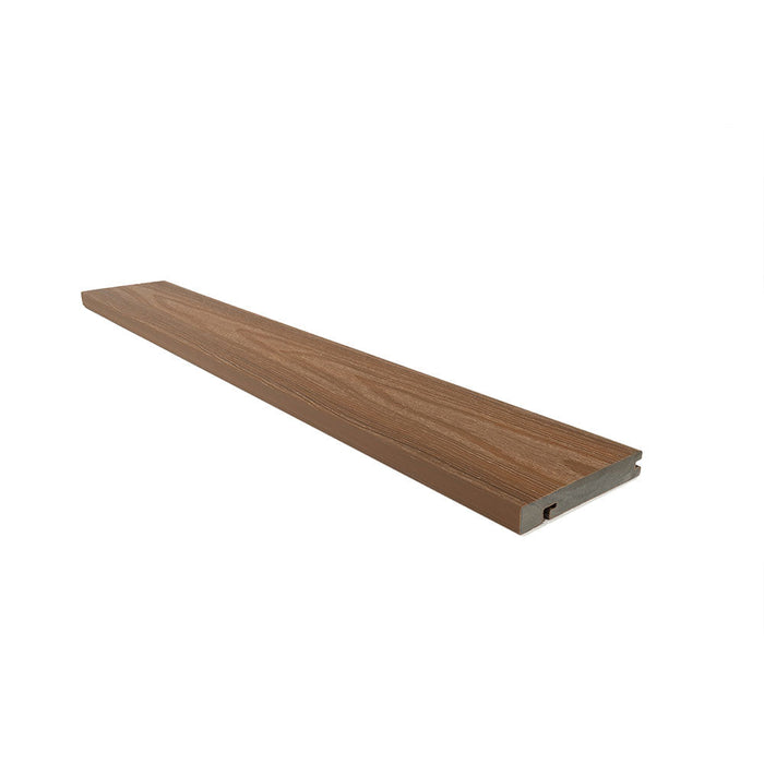 composite decking premium bullnose board teak