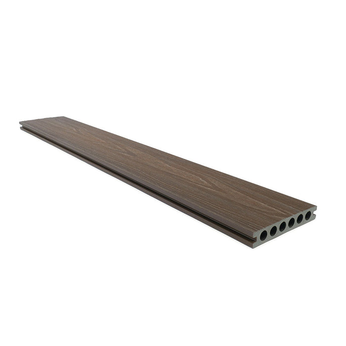 composite decking boards premium natural grain walnut