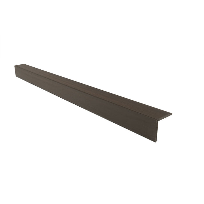 composite decking corner trim walnut