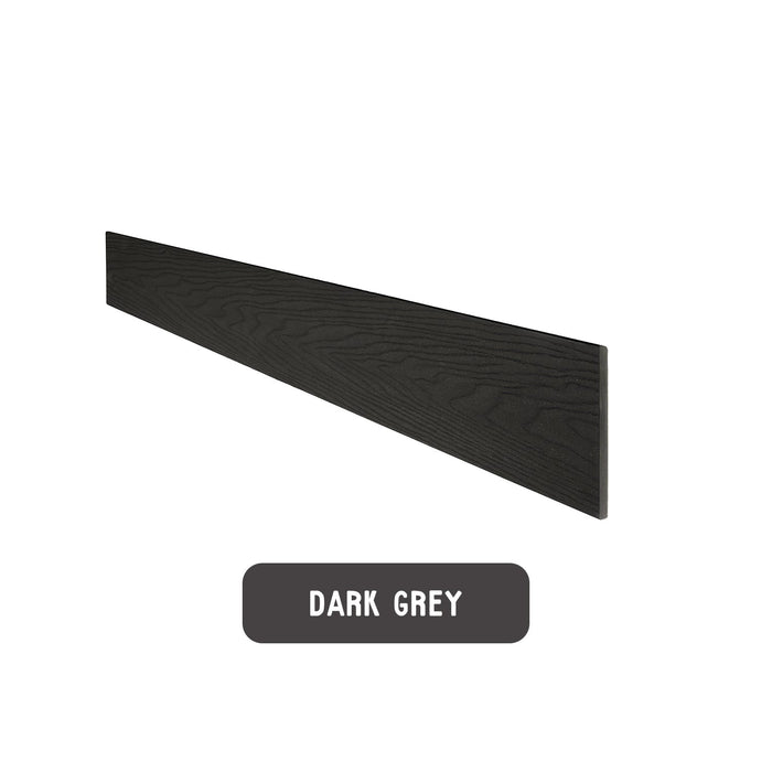 Composite decking fascia