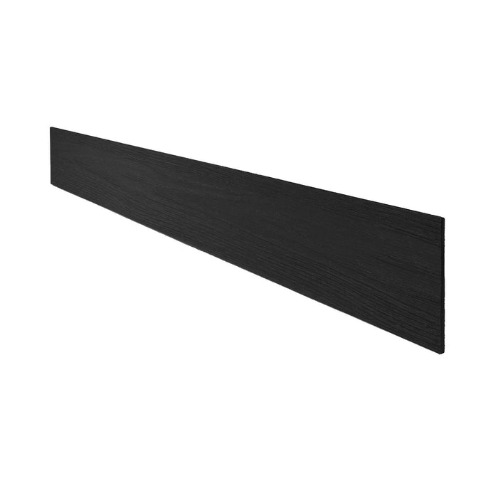 Dark Grey Supreme Flat-Shaped Fascia | 3600mm x 120mm x 10mm