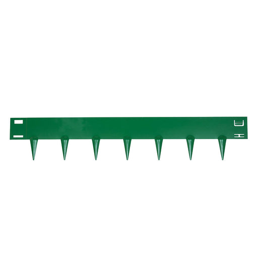 artificial grass metal edging system, green