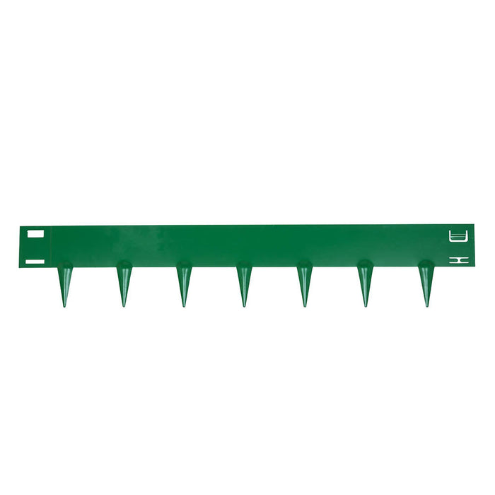 artificial grass metal edging system, green