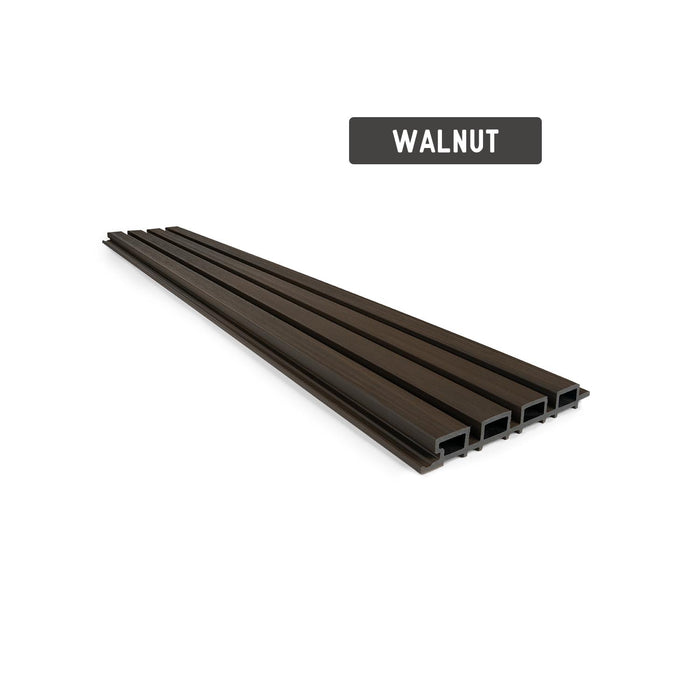 premium composite panelling walnut