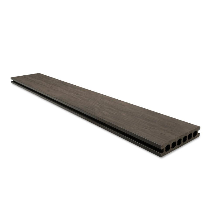 Composite rustic decking, coffee