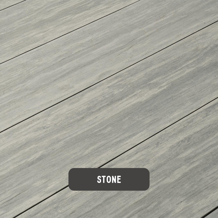 Stone Rustic Decking Boards | 3600mm x 140mm x 25mm