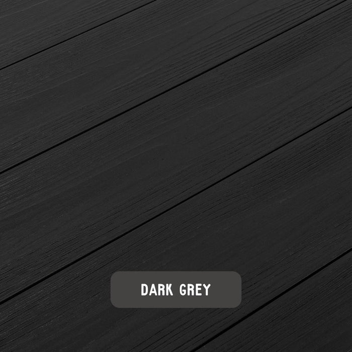 Dark Grey Supreme Decking Boards | 3600mm x 140mm x 20mm