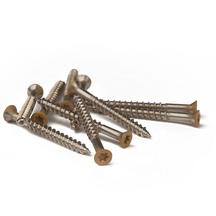 composite decking colour match screws