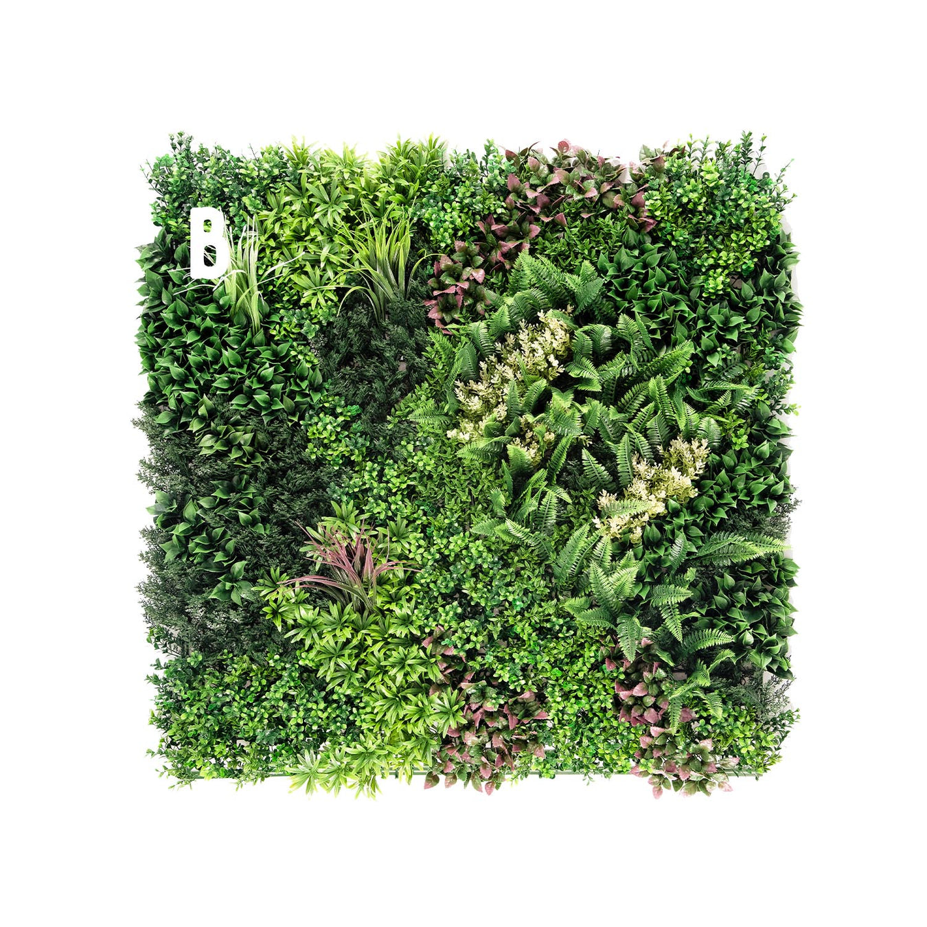 multi-panel artificial plant wall