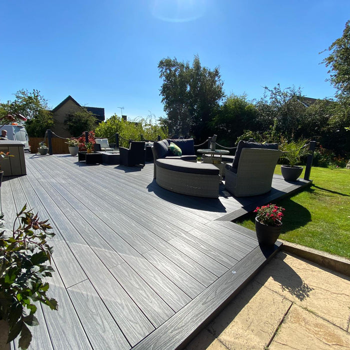 The most popular composite decking colours