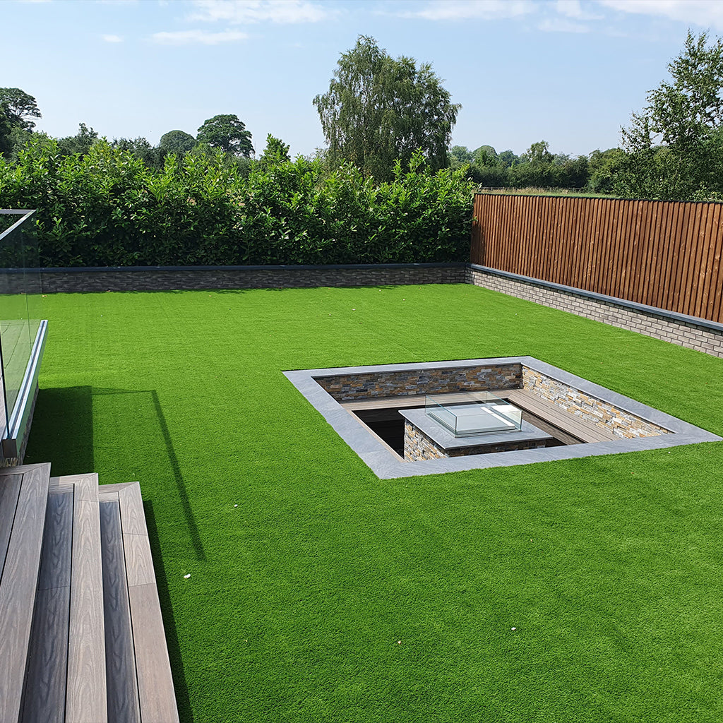 Case study: A luxury lawn for a new-build home