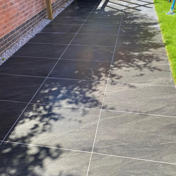 Dark Grey Aravalli Porcelain Paving | 600mm x 900mm