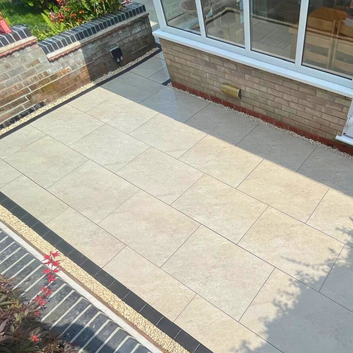 Light Grey Zaskar Porcelain Paving | 600mm x 900mm