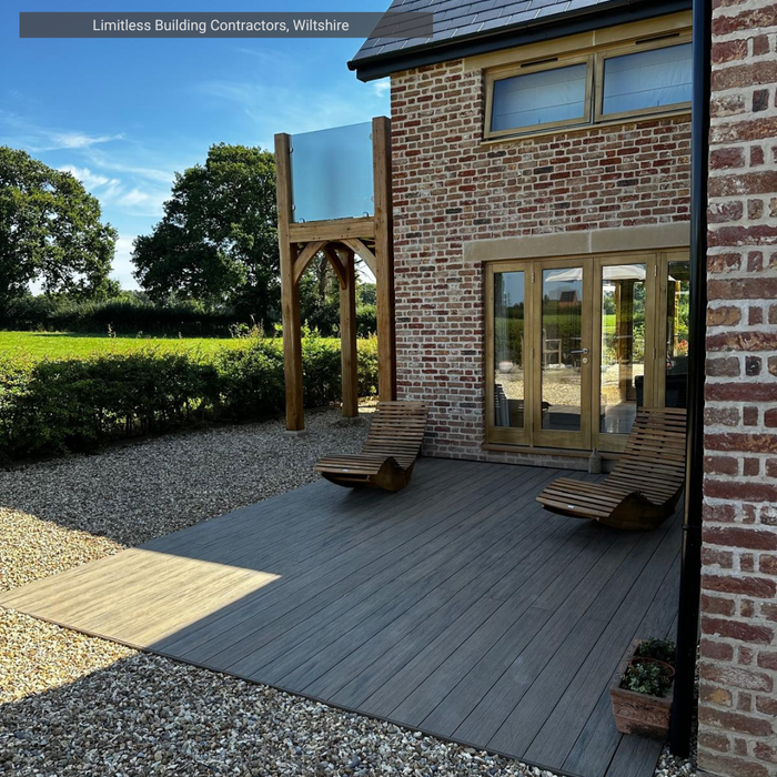 Teak Rustic Decking Boards | 3600mm x 140mm x 25mm