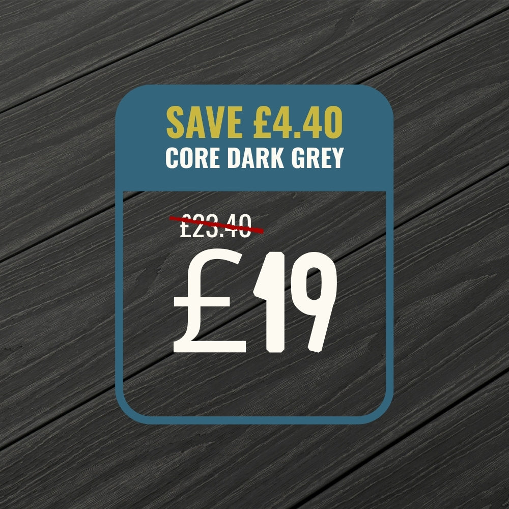Core Dark Grey Decking