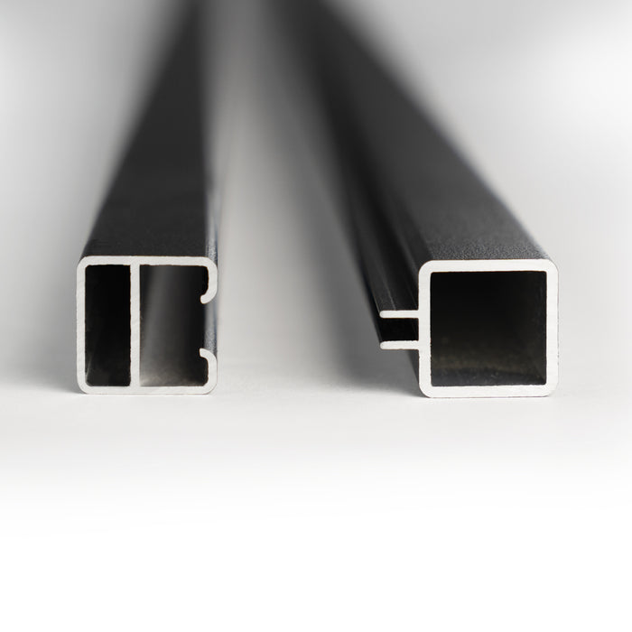 Select Living Group composite fencing accessory aluminium top and bottom rail kit product shot