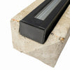 Select Living Group composite fencing accessory concrete post adaptor with cap post product shot
