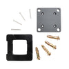 Select Living Group composite fencing accessory aluminium base fixing kit for corner posts product shot