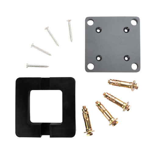 Select Living Group composite fencing accessory aluminium base fixing kit for standard posts product shot
