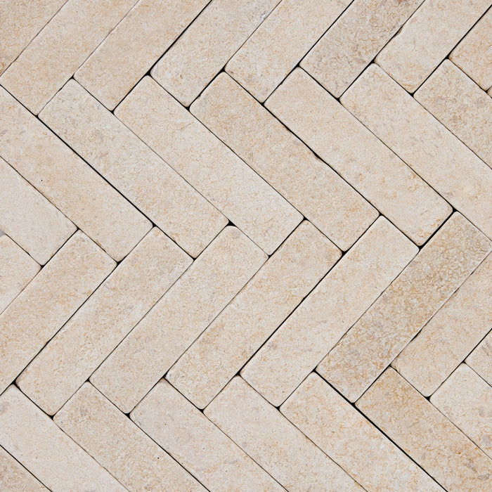 Dawn Beige Egyptian Limestone | Setts | 200mm x 50mm x 40mm