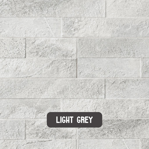 milan porcelain cladding light grey