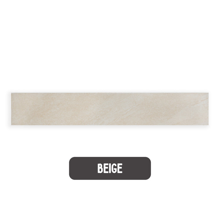 porcelain paving edging plank - beige