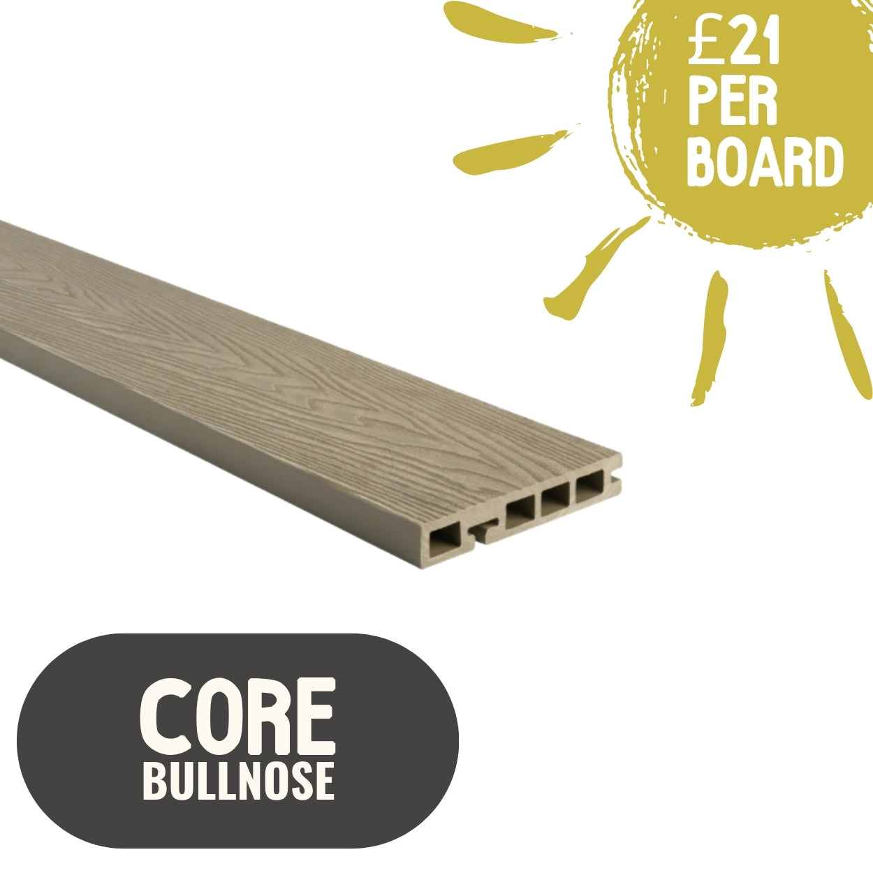 Core Bullnose Boards | 3.6M | 3600mm x 146mm x 25mm
