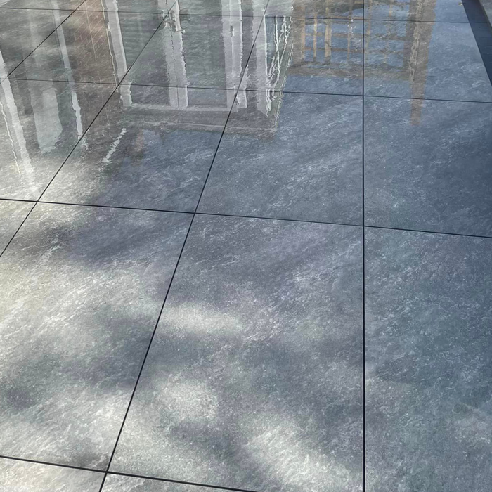 Dark Grey Zaskar Porcelain Paving | 600mm x 900mm