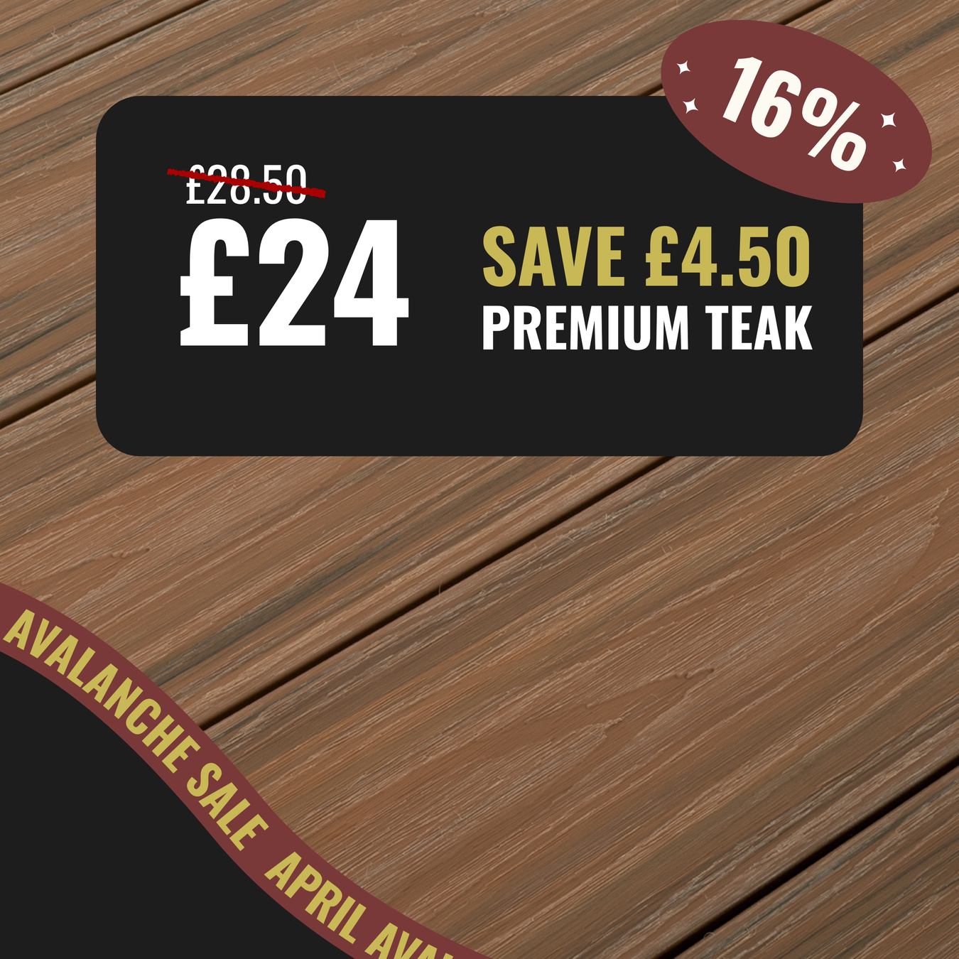 Premium Teak Decking
