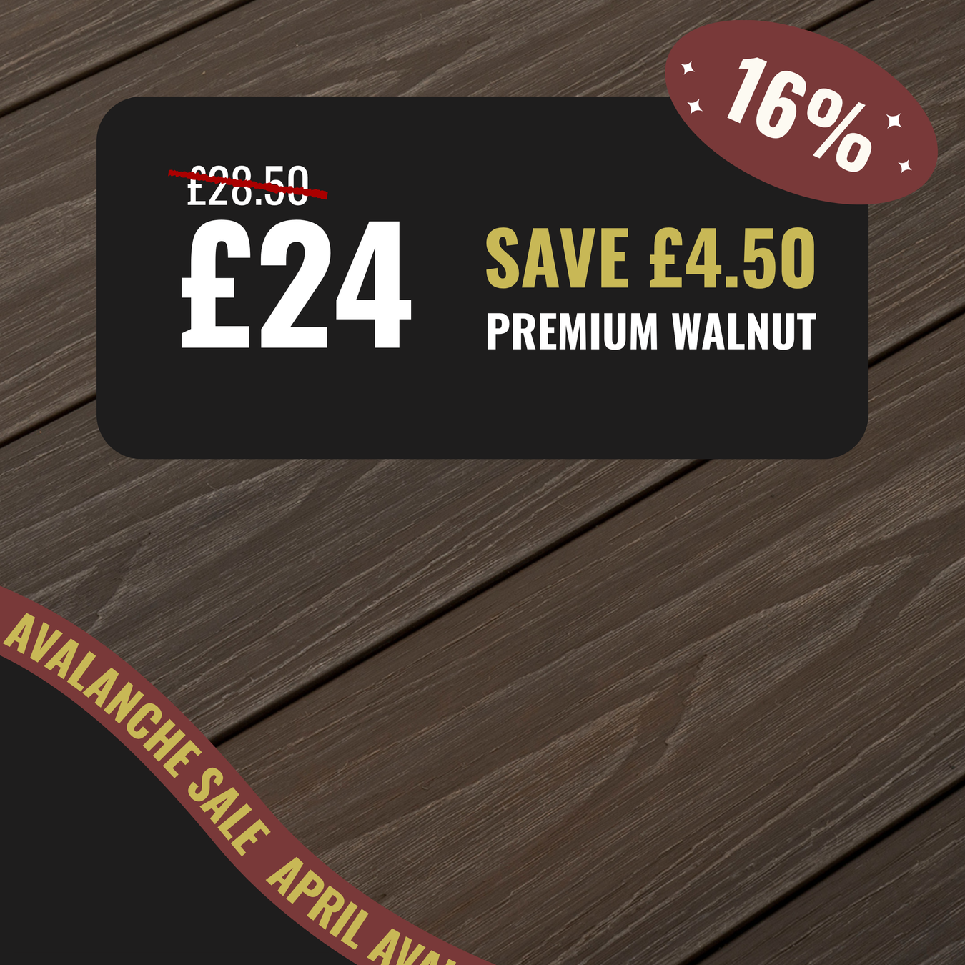 Premium Walnut Decking