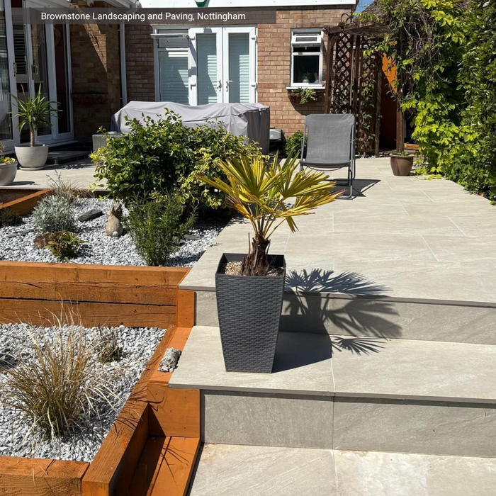 Light Grey Aravalli Porcelain Paving | 600mm x 900mm