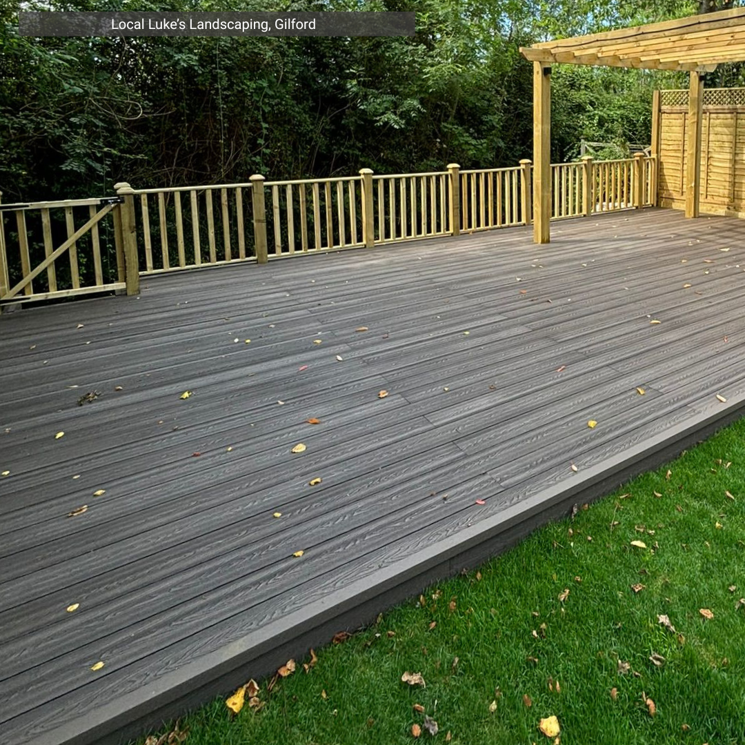 Our brown decking family spans four warm finishes