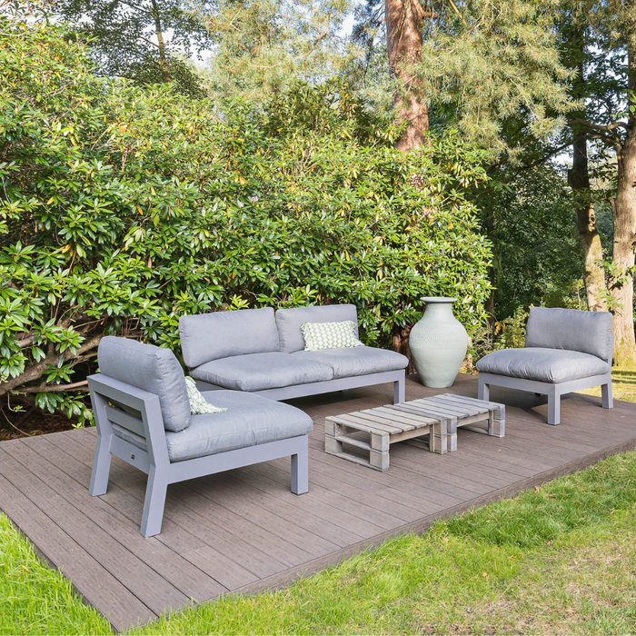 Coffee Rustic Decking Boards | 3600mm x 140mm x 25mm