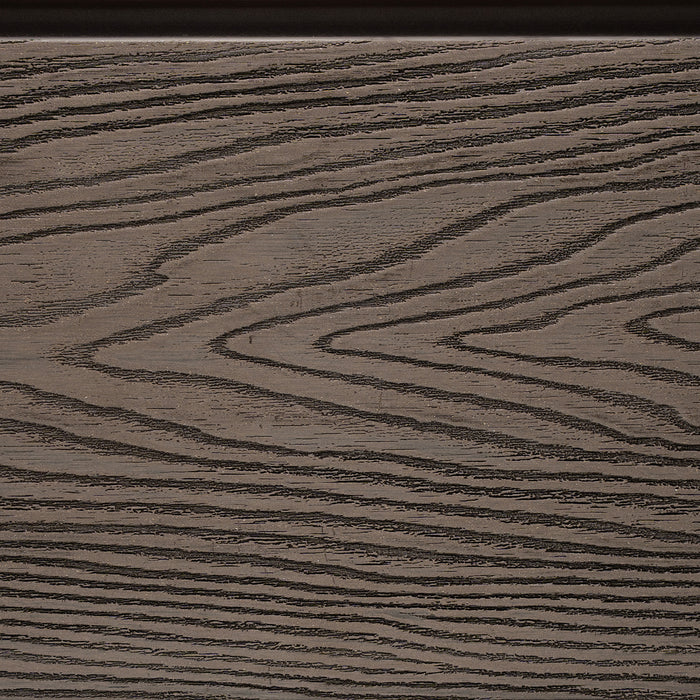 Select Living Group composite fencing texture close up product shot, Coffee Flat fence panel