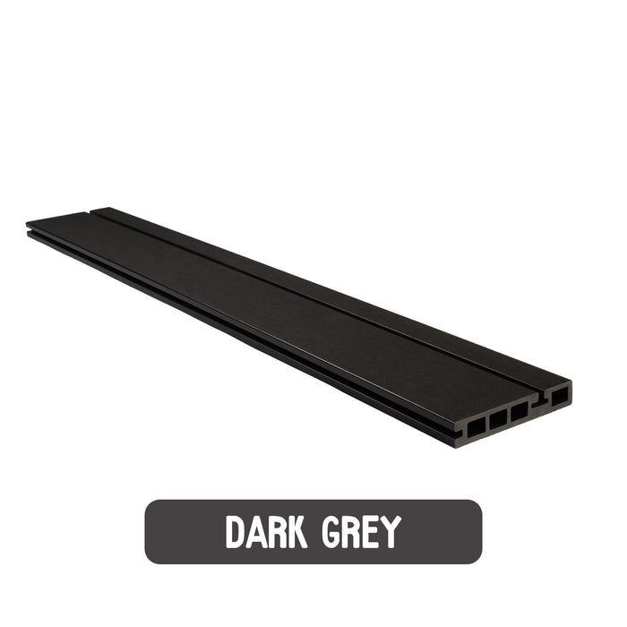 Dark Grey Core Bullnose Board
