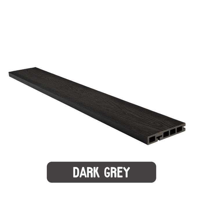 Dark Grey Core Bullnose Board